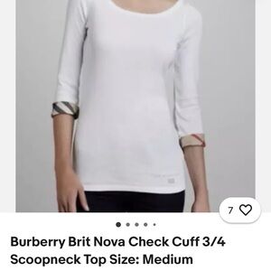 NWT Burberry Brit top